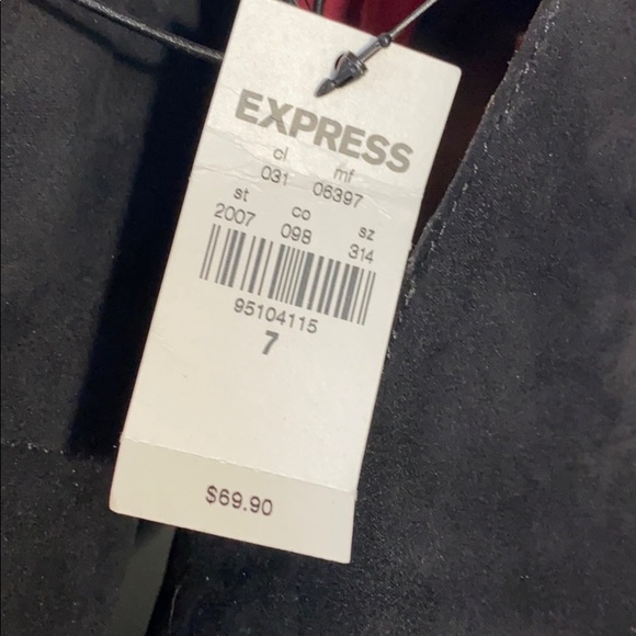 Express suede wedge booties - Picture 5 of 5